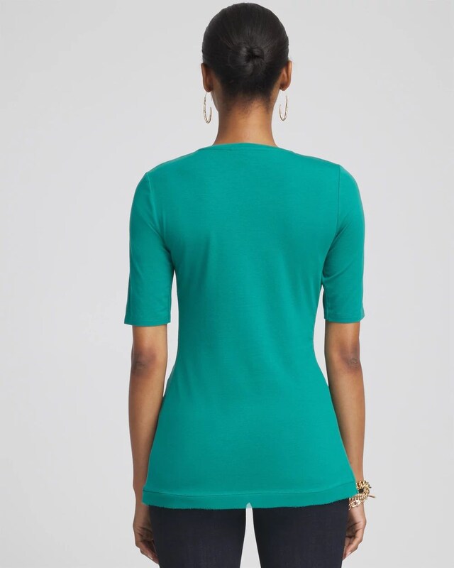 Touch of Cool Draped Tunic - image 3